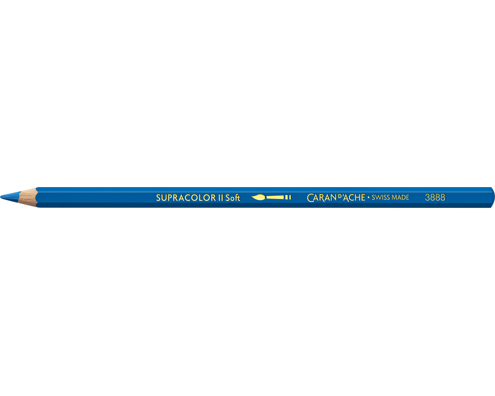 CARAN D'ACHE Farbstifte Supracolor 3,8mm 3888.370 enzianblau