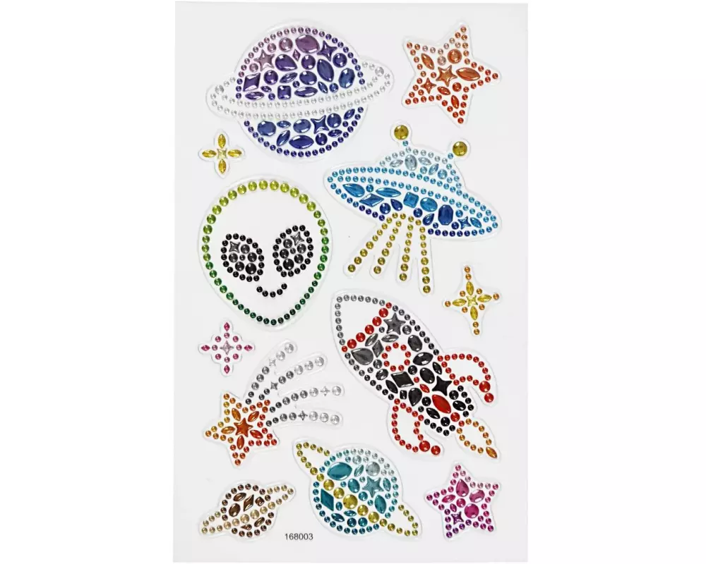 Creativ Company Glitzersticker 15 x 16.5 cm 1 Blatt