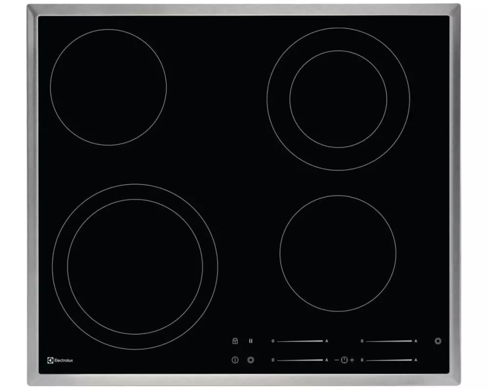 Electrolux Glaskeramik-Kochfeld GK58TSCN Aufliegend