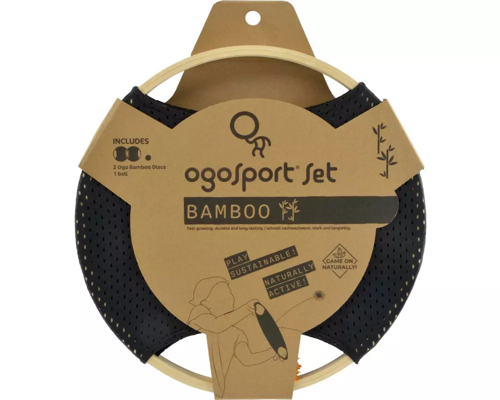 Schildkröt Funsports Ogo Sport Bamboo Set elastische Netzbespannung