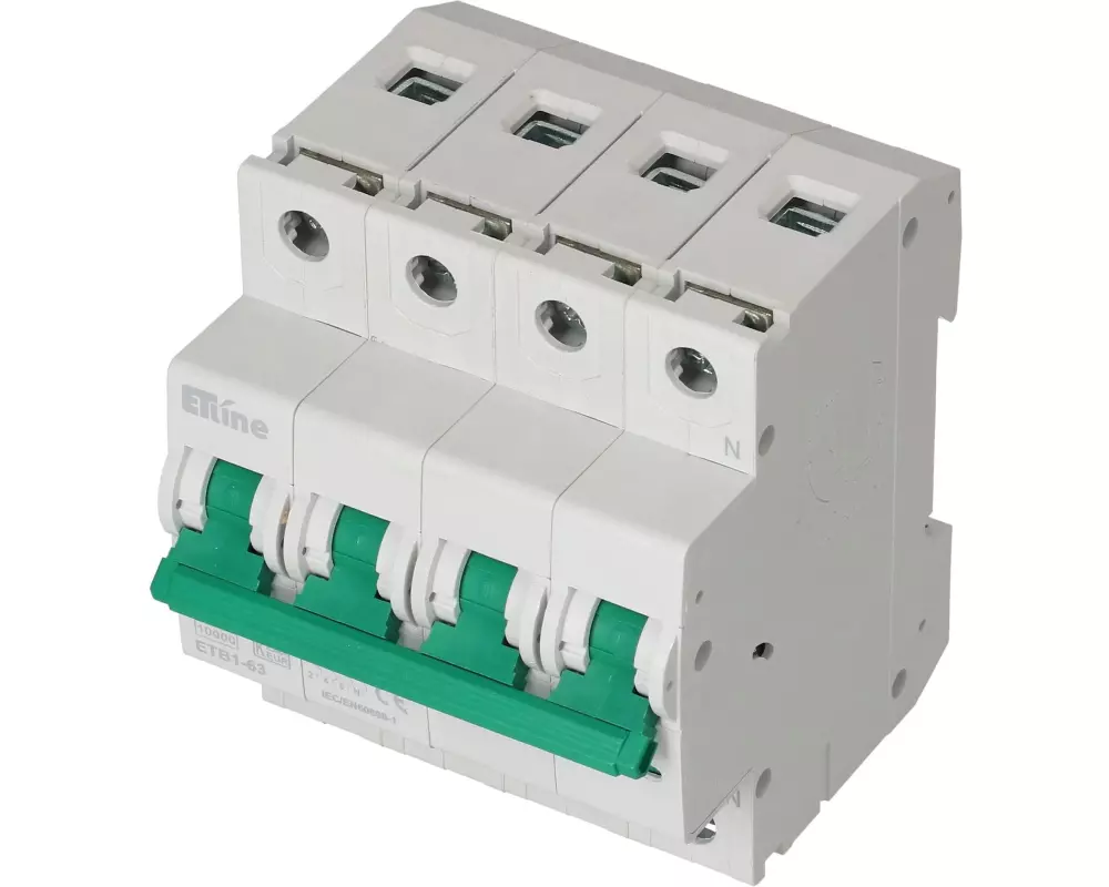 Max Hauri Build Leitungsschutzschalter 3P+N 16 A