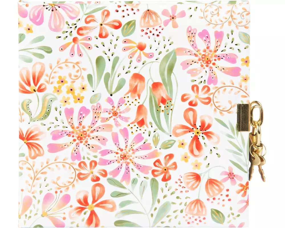 Goldbuch Tagebuch Planta Rossa 16.5 x 16.5 cm, 96 Seiten