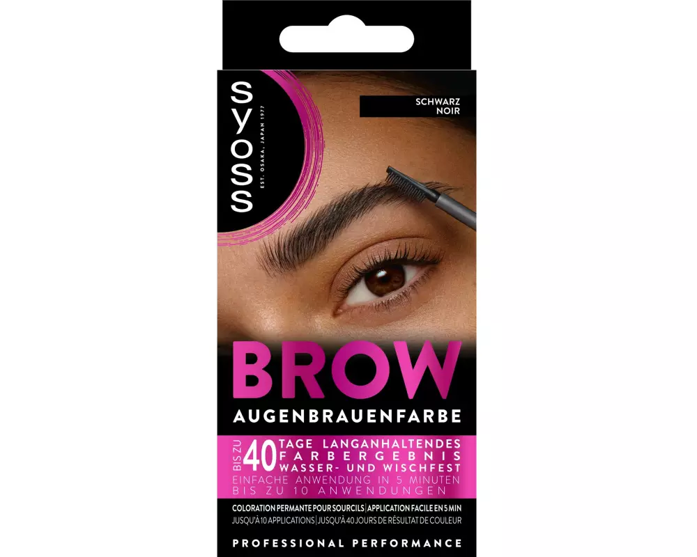 Syoss Augenbrauenfarbe 1-1 Schwarz