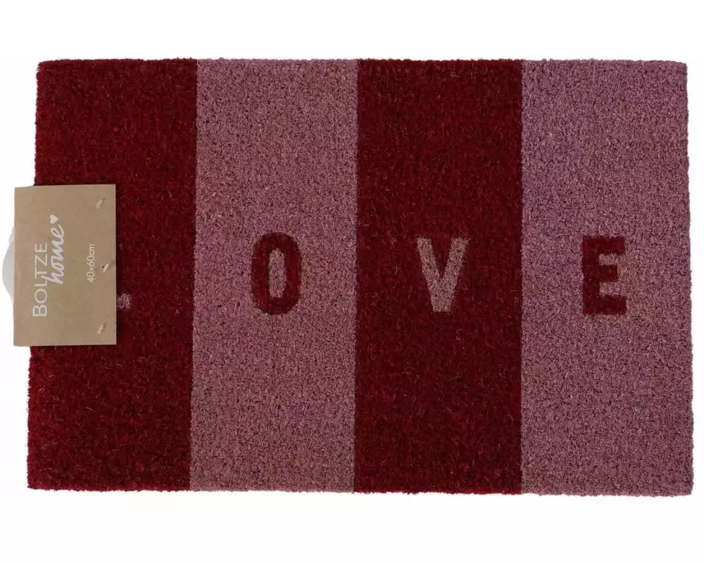 Boltze Fussmatte Love 40 cm x 60 cm