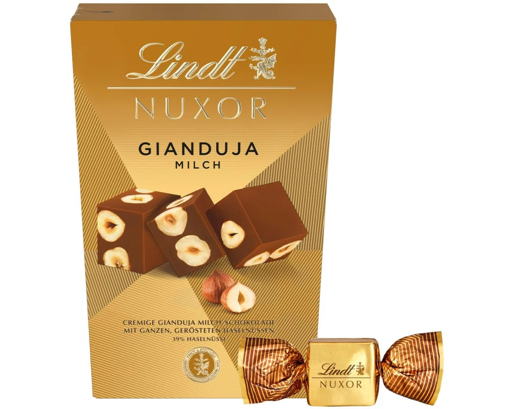 Lindt Pralinen NUXOR Milch Haselnuss 150 g