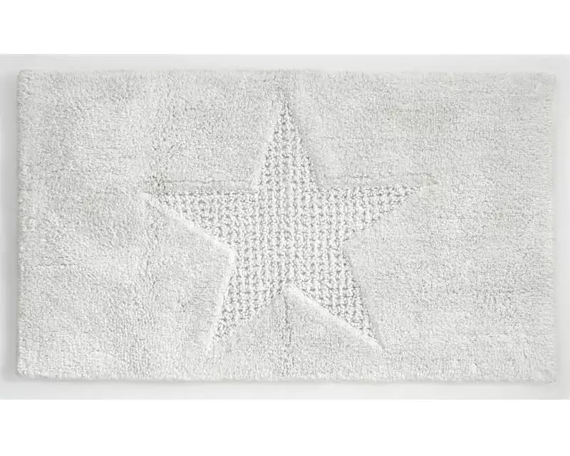 Kela Badteppich Lindano 70 x 120 cm, Weiss