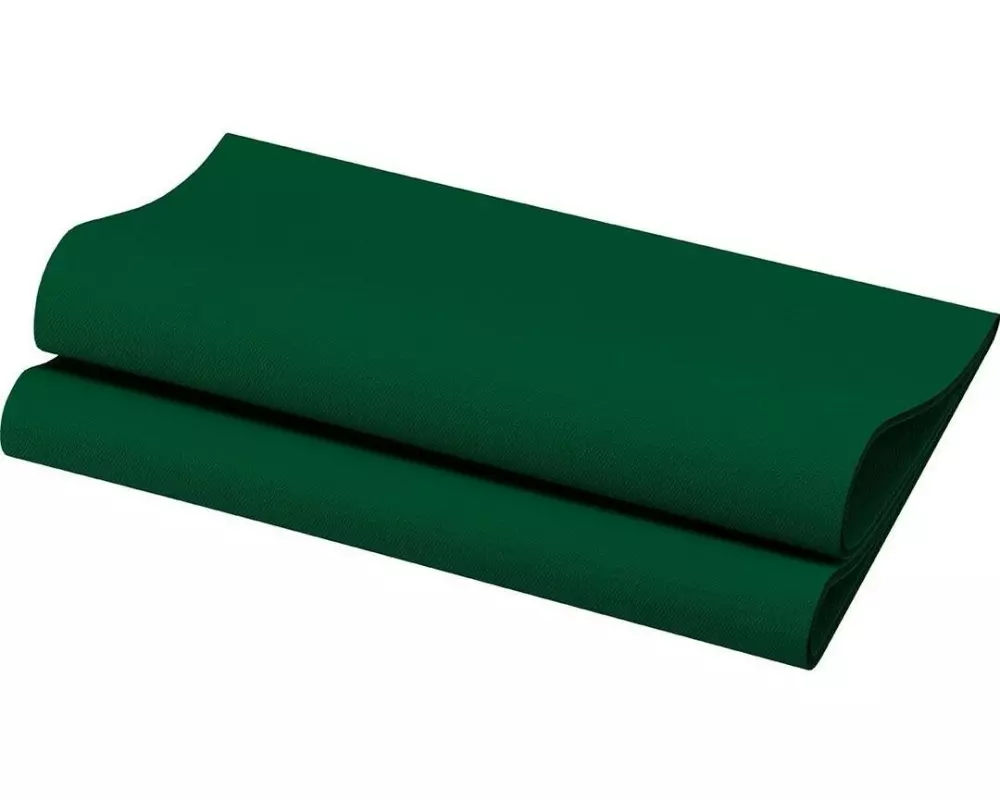 Duni Papierservietten 40 cm x 40 cm, 60 Stück, Dunkelgrün