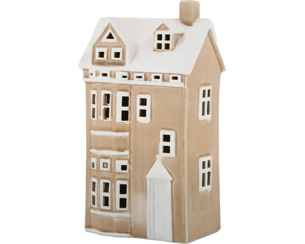 Chic Antique Windlicht Chamonix 25.5 x 12 x 9.5 cm Creme
