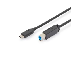 DIGITUS Professional 1.80 m USB Data Transfer Cable for PC, Scanner, Printer, Notebook, USB Hub, External Hard Drive