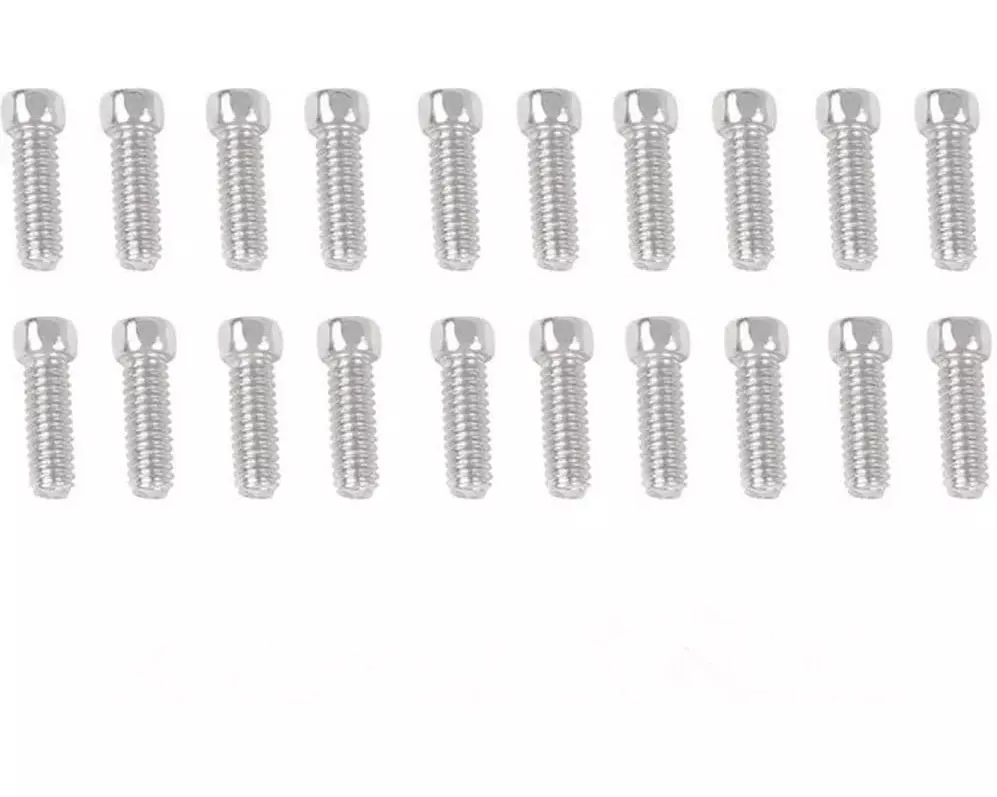 RC4WD Scale Hex Head Bolts M2 x 6 mm Silber