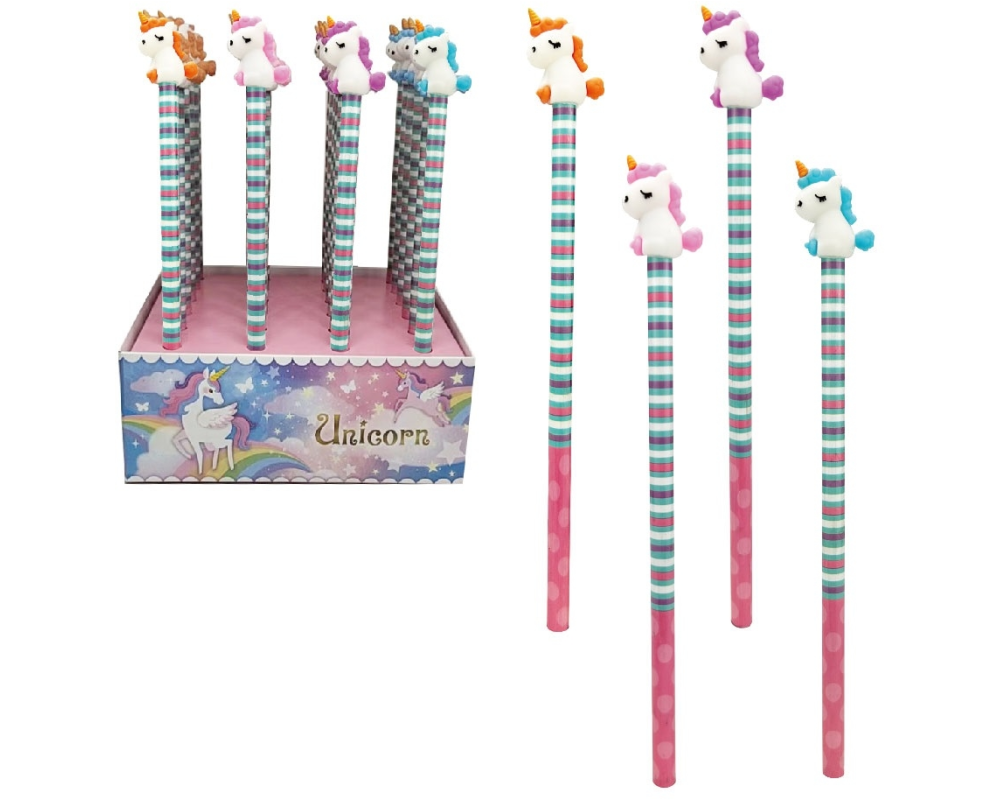ROOST Bleistift mit Topper HPTS-151 Einhorn
