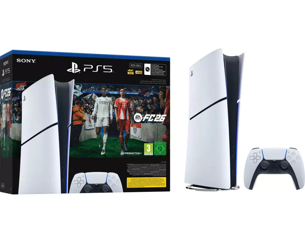 Sony Spielkonsole Playstation 5 Slim EA Sports FC 26 Bundle