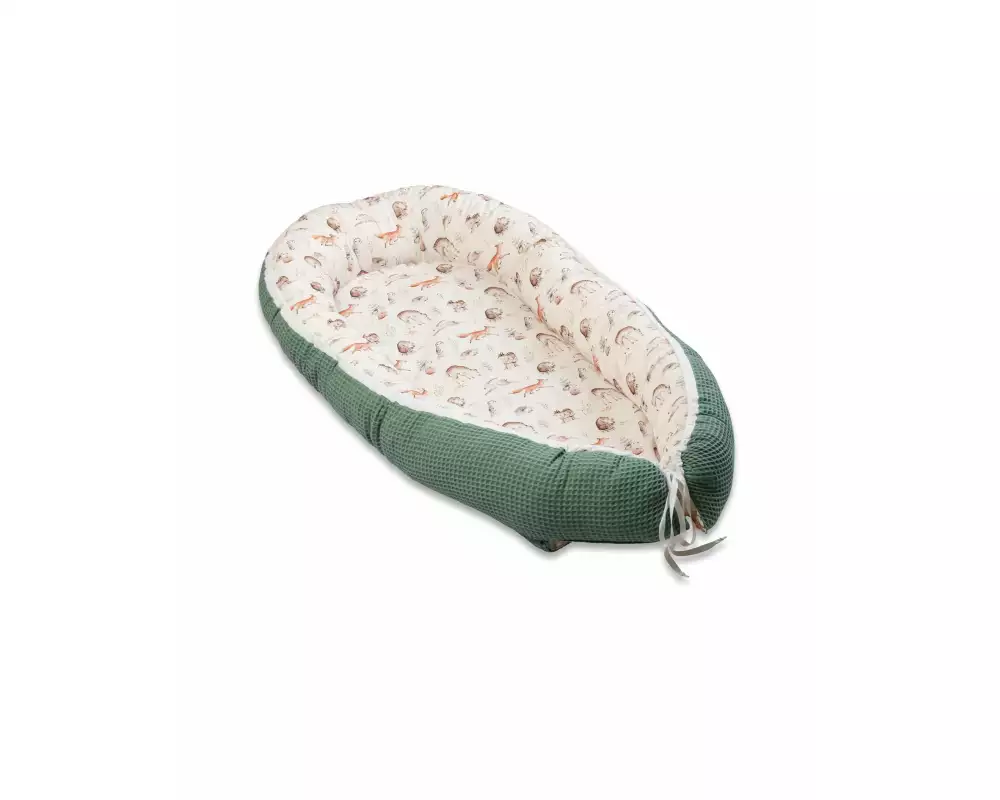 Ullenboom Babynest Cocoon Waldfreunde 55 x 95 cm