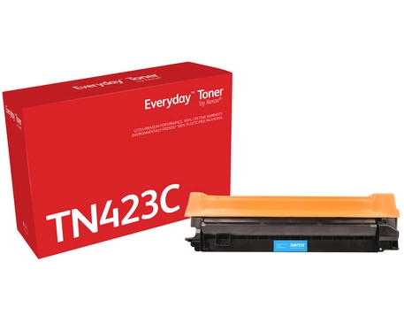 Everyday Cyan Toner by compatible with Brother TN-423C, High capacity. Colour toner page yield: 4000 pages, Printing colours: Cyan
