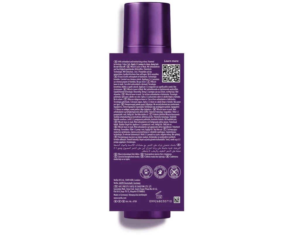 wella Ultimate Color Miracle Leave-in Mask 95 ml