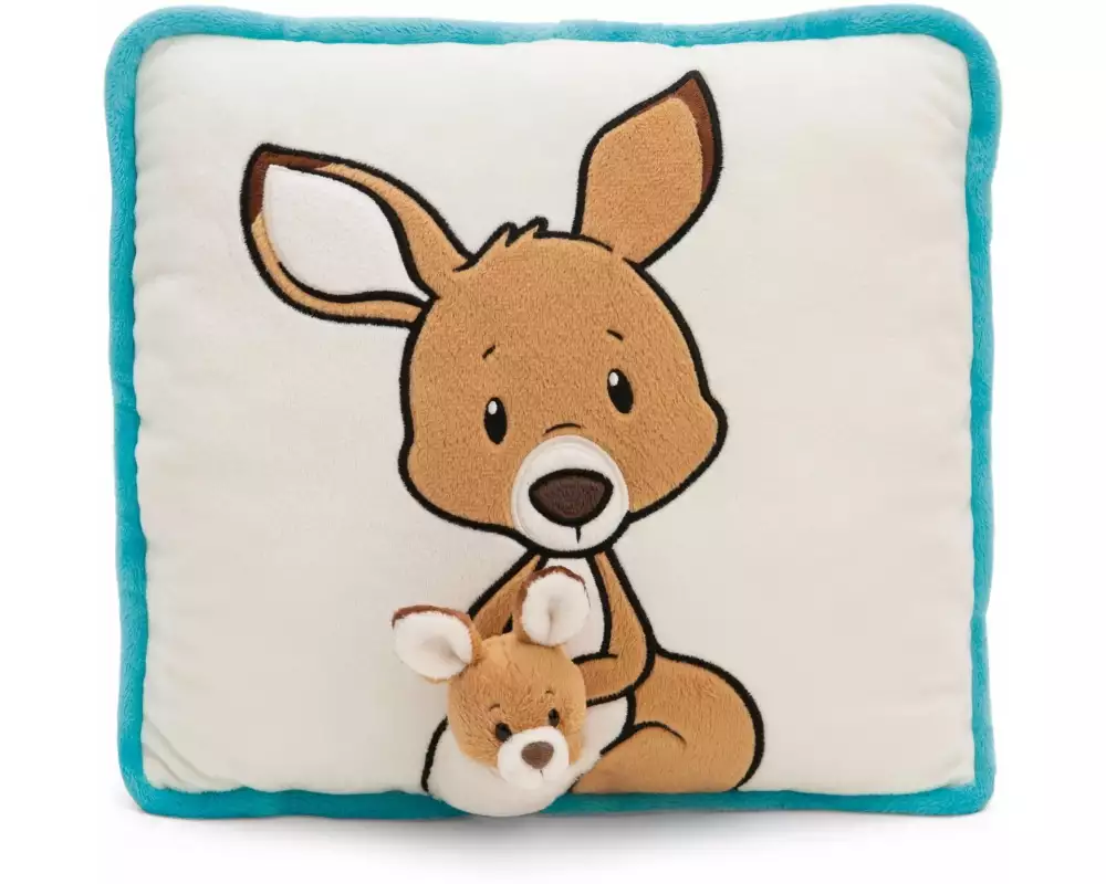 Nici Kissen Känguru Kelly mit Joey 30 x 30 cm