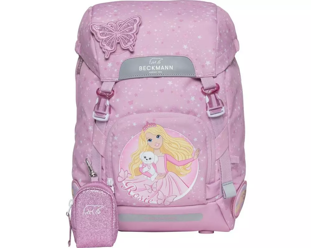 Beckmann Schulrucksack Classic Rosie, 22 Liter