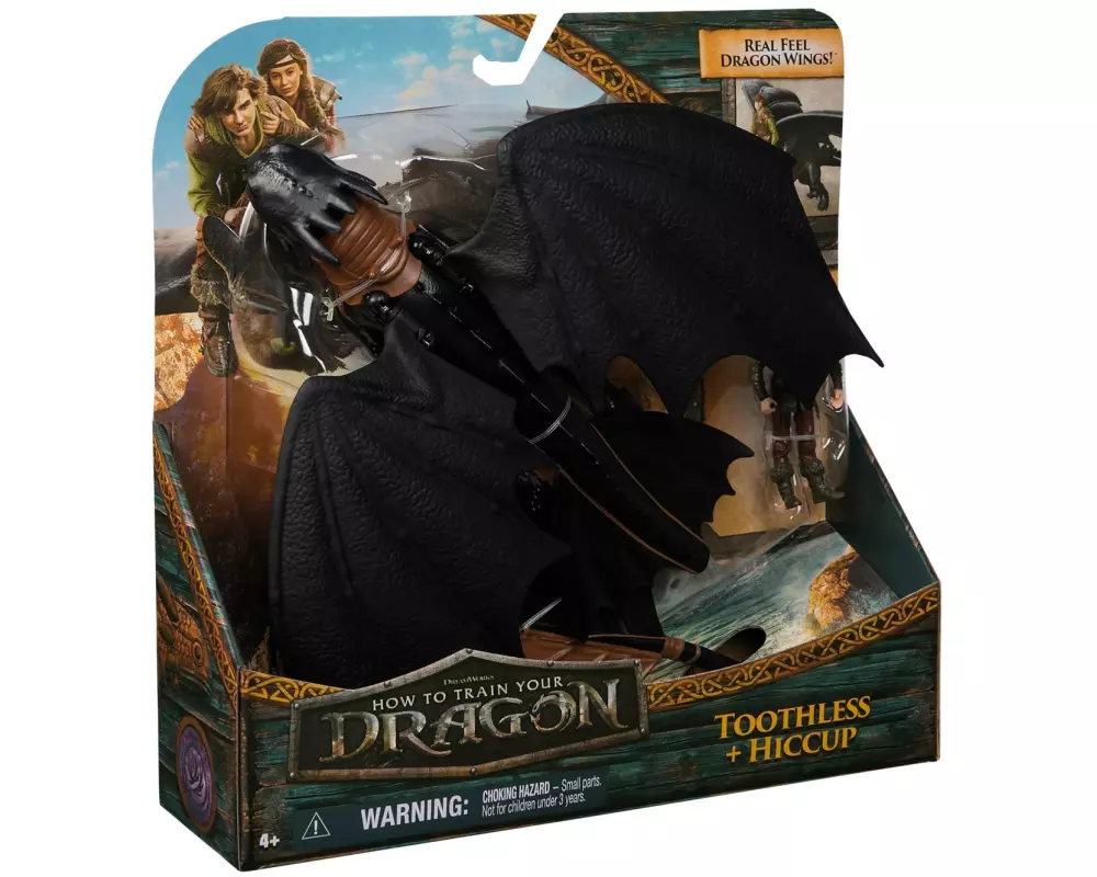 Spinmaster Spielzeugfigur Dragons Movie Ohnezahn und Hicks