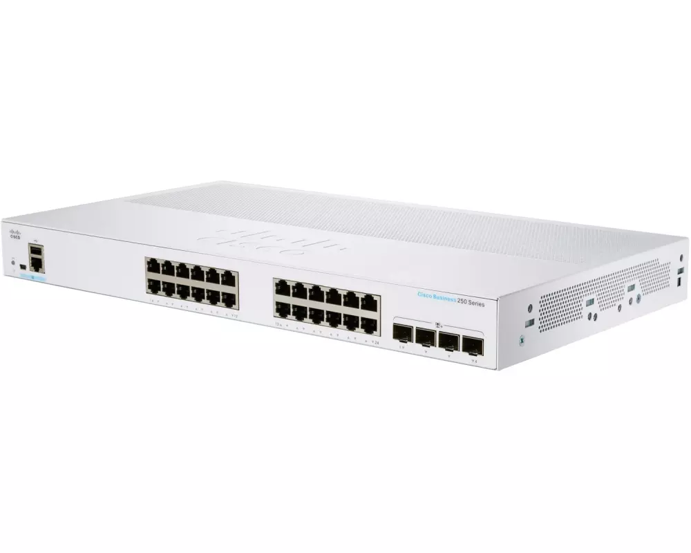 Cisco Switch CBS250-24T-4X-EU 28 Port