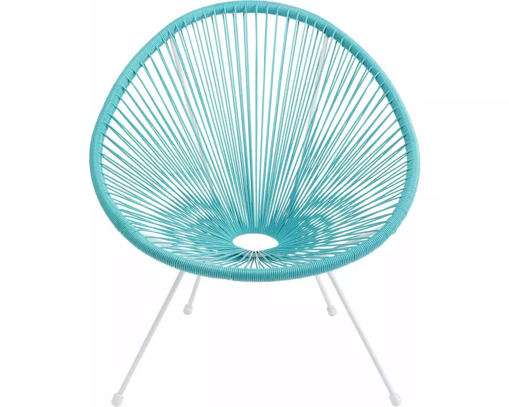 Kare Stuhl Acapulco Türkis