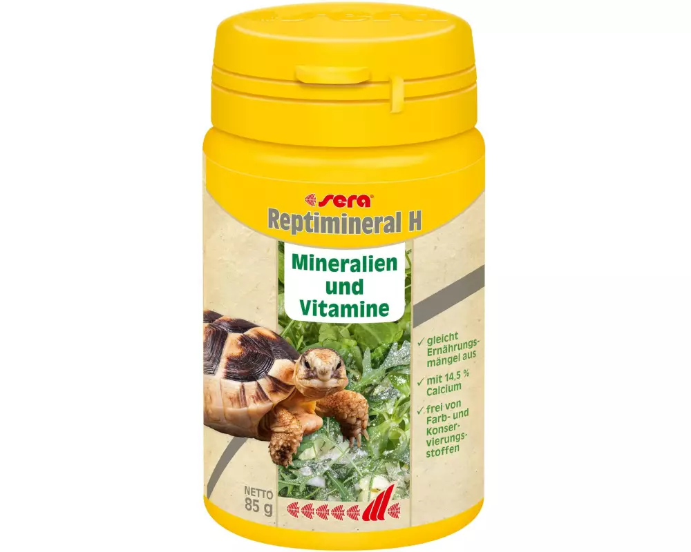 sera Zusatzpräparat Reptimineral H, 100 ml, 85g