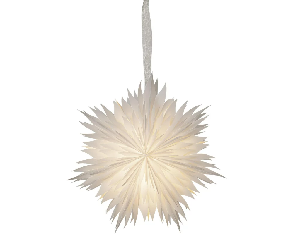 Star Trading Papierstern Dis, Weiss, Ø 45 cm