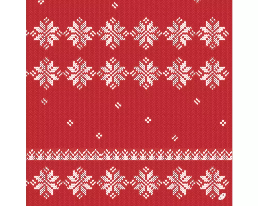 Duni Classic-Serviette 40 x 40 cm, Knitted Traditions, 300 Stück