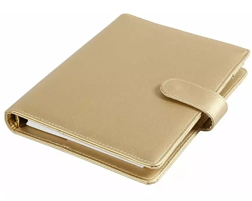 Creativ Company Notizbuch Kalender, 19 x 23.5 x 4 cm, Gold