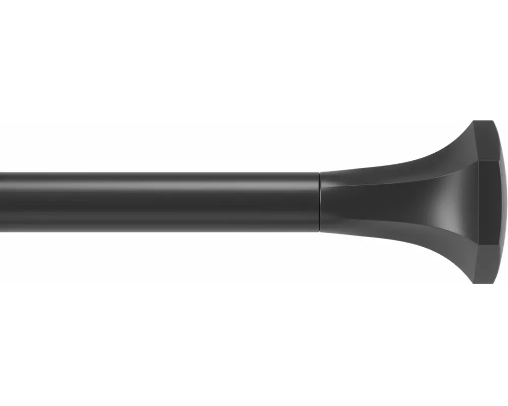 Umbra Vorhangstange Sita ausziehbar 91.4 - 182.9 cm, Schwarz