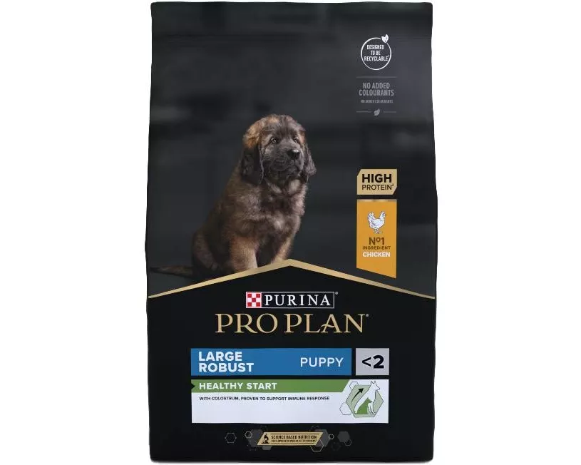 Purina Pro Plan Trockenfutter L Robust Puppy Healthy Start Huhn, 12 kg