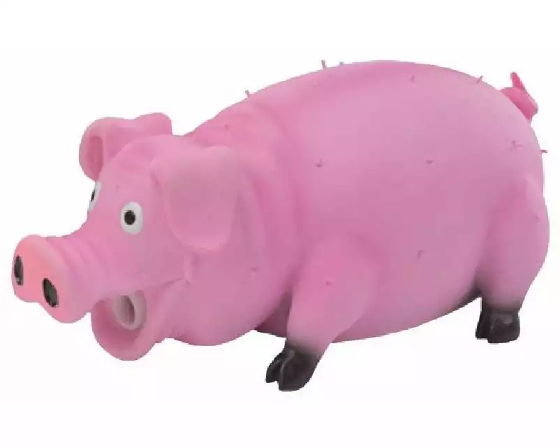 Nobby Hunde-Spielzeug Latex Schwein, 20 cm