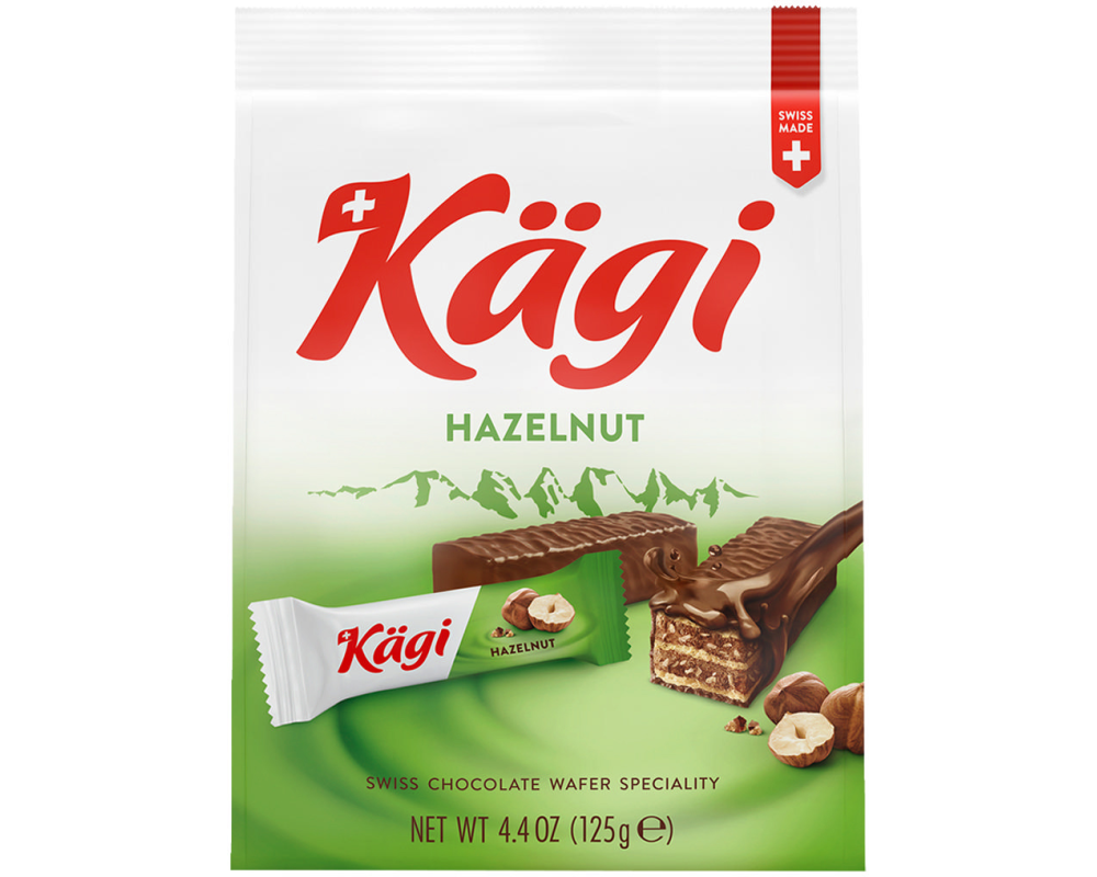 Kägi fret Schokoladenriegel Minis Hazelnut 125 g