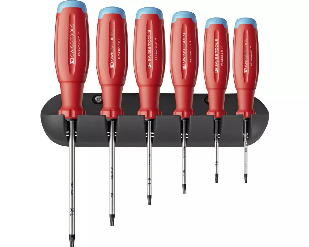 PB Swiss Tools SwissGrip Evo PB 38440.H Torx-Set Rot
