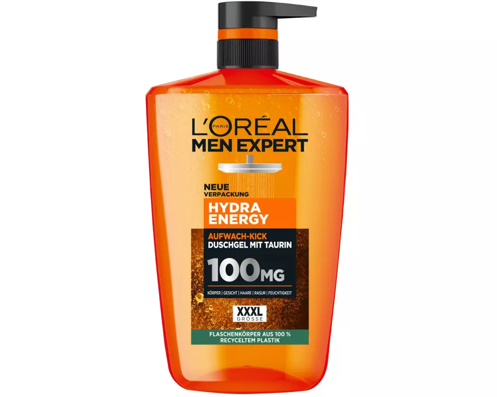 L'Oréal Men Expert Shampoo Hydra Energy Aufwach-Kick 1000 ml