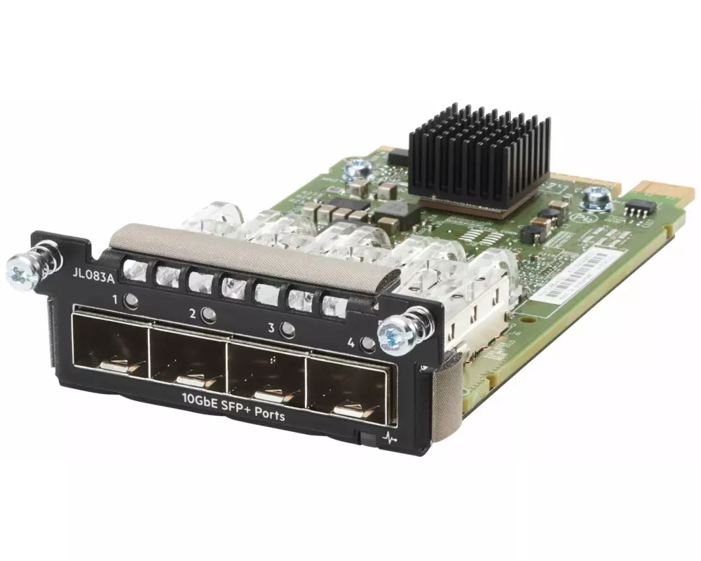 HPE Aruba 3810M/2930M Module, 4 Ports, 10Gbit/s, SFP+, MACsec