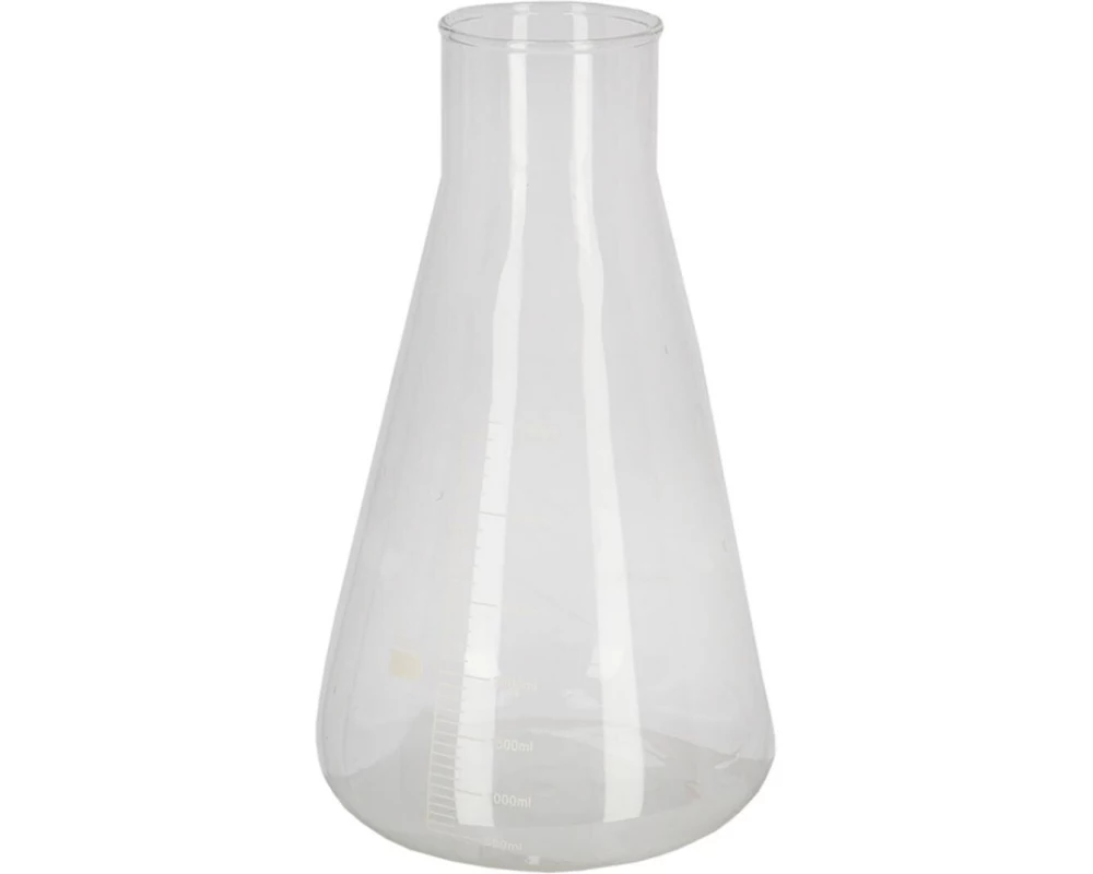 Esschert Design Erlenmeyerkolben XXL Glas 3.5 l 18.5 cm 31.7 cm
