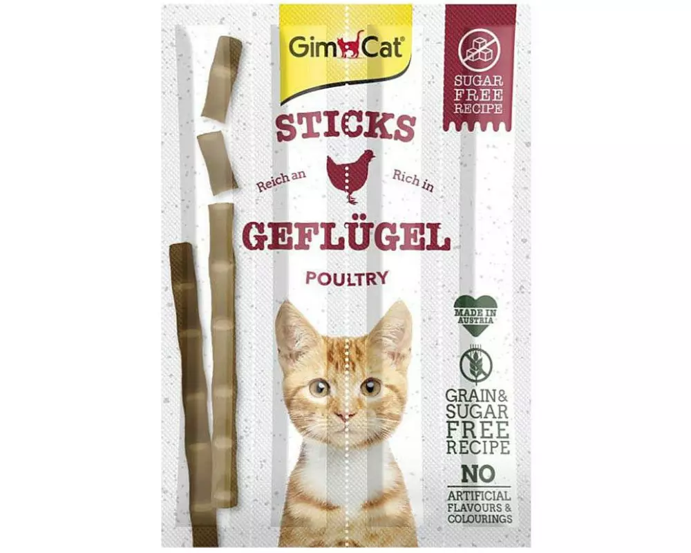 Gimpet Katzen-Snack Sticks Geflügel 4 Stück