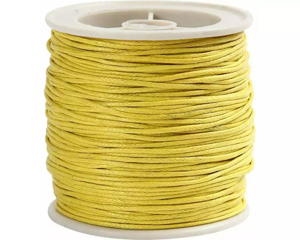 Creativ Company Baumwollband 1 mm gewachst