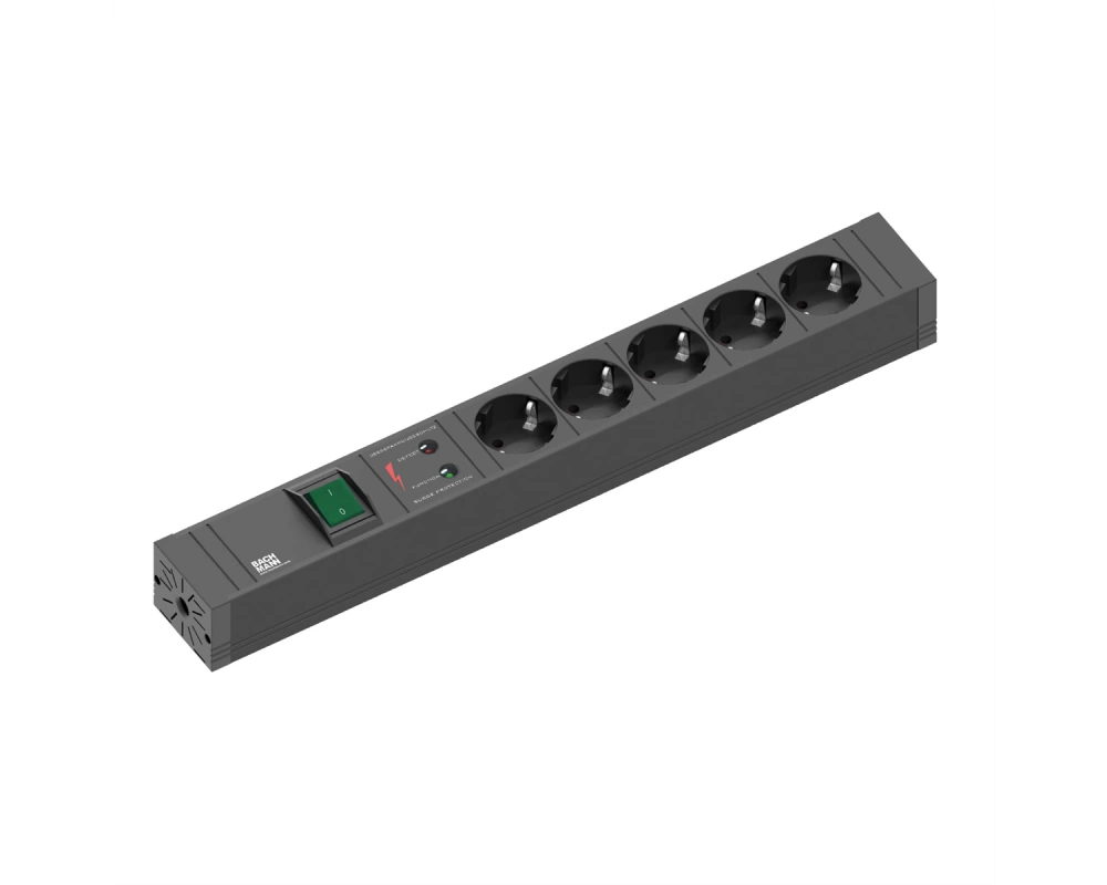 BACHMANN CONNECT LINE 5xSchutzkontakt, Schalter ÜSS