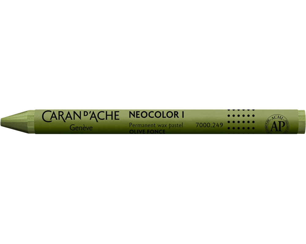 CARAN D'ACHE Wachsmalkreide Neocolor 1 7000.249 oliv