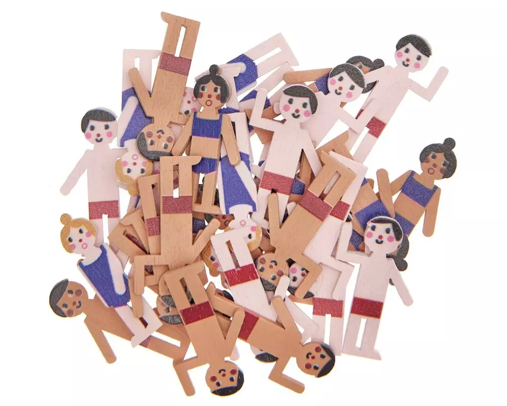 Rico Design Streudeko Badegäste 36 Stück