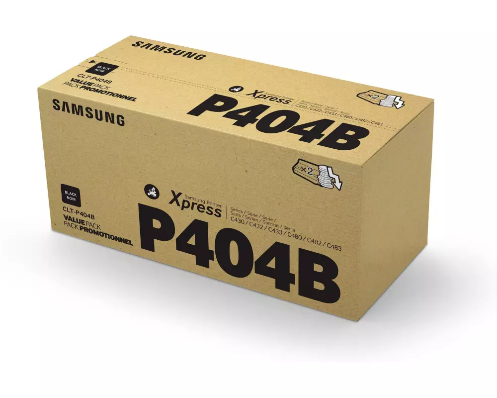 Samsung by HP Toner CLT-P404B / SU364A Black