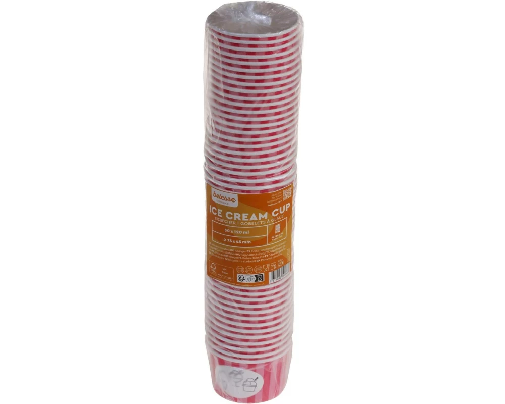 belesse Eisbecher PE 120 ml 50 Stück