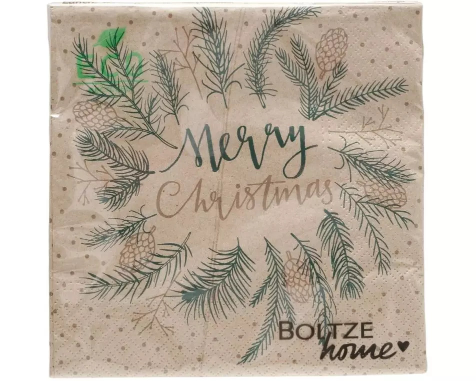 Boltze Servietten Calma 20 Stück, 17 x 17 cm