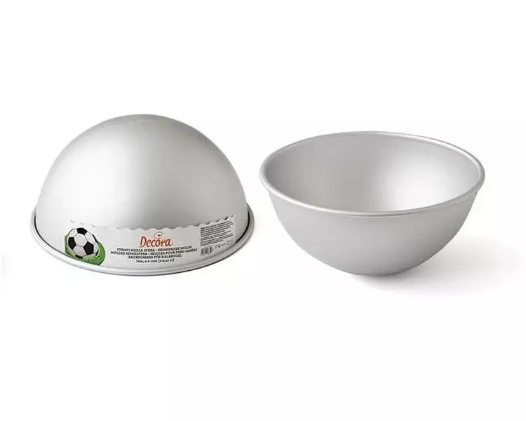 Decora Motiv-Backform Halbkugel, Ø 15 cm, 1 Stück