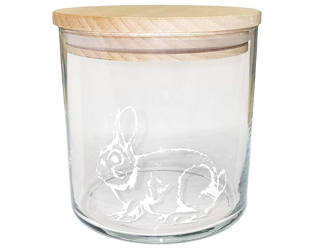 Wunderle Hase 0.53 l, Braun/Transparent