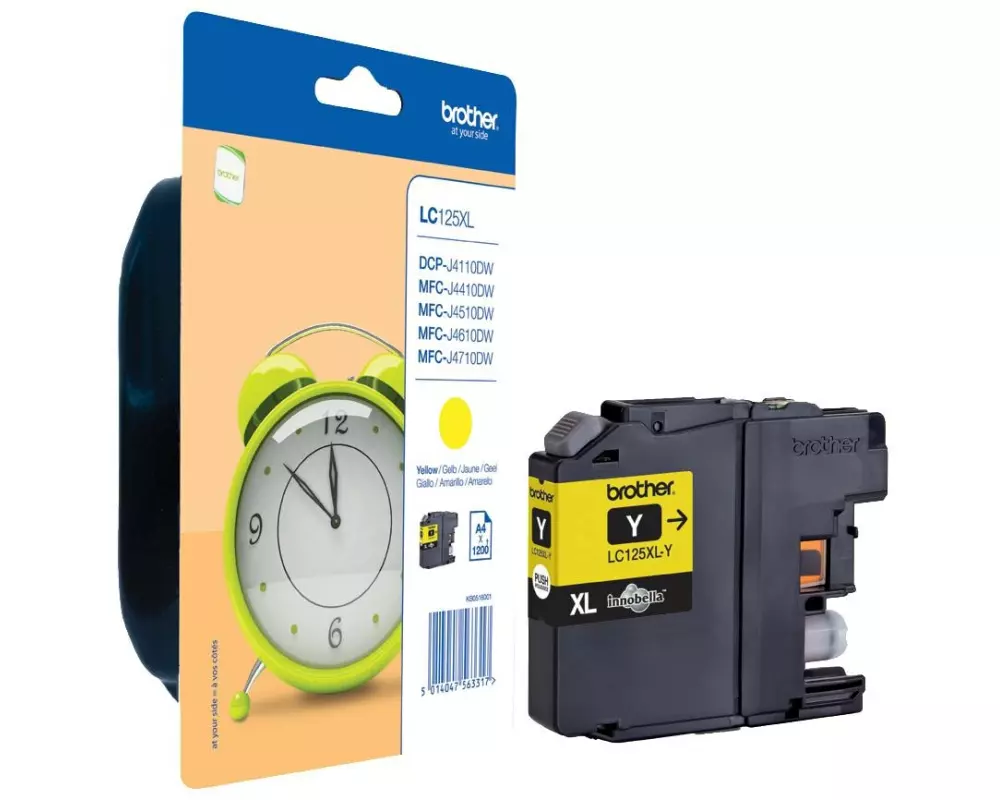 Brother Tinte LC-125XLY Yellow