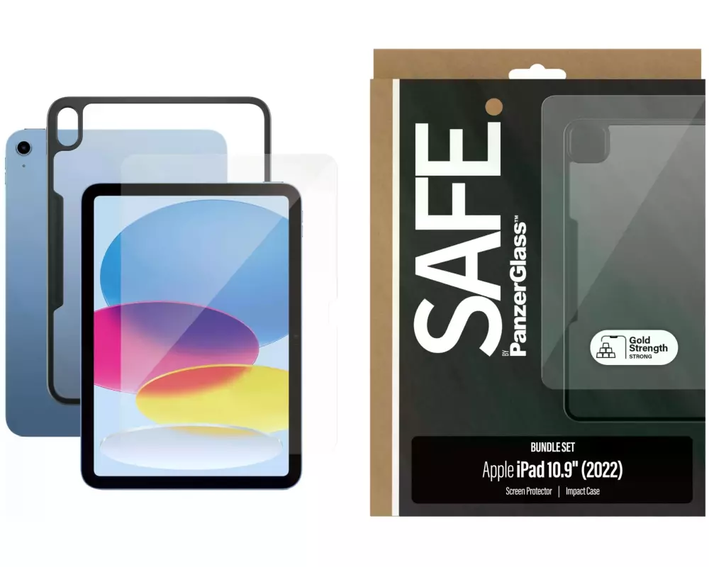 SAFE. Tablet-Schutzfolie 2-in-1 Bundle Apple iPad 10.9 "