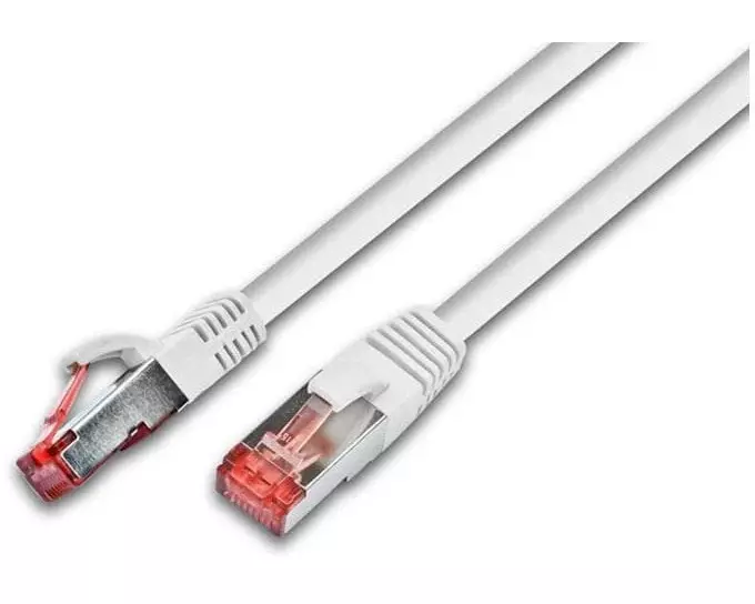 Wirewin Patchkabel  Cat 6A, S/FTP, 25 m, Weiss