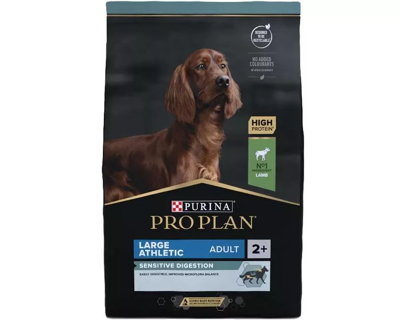 Purina Pro Plan Trockenfutter L Athletic Adult Sens. Digestion Lamm, 14 kg
